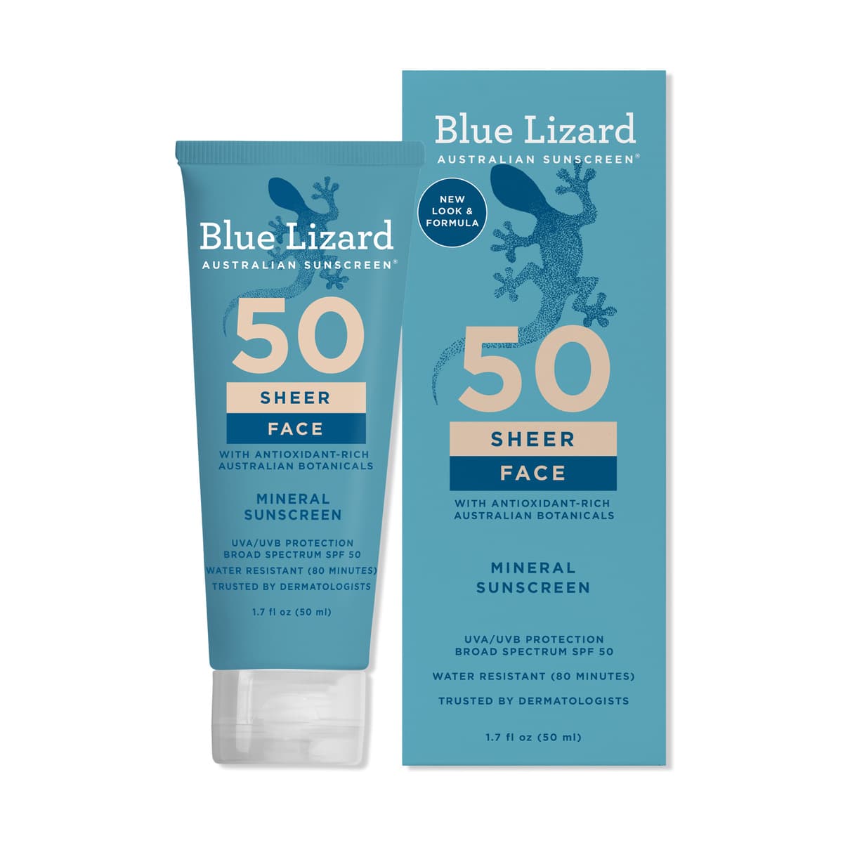 Sheer Mineral Sunscreen Lotion for Face SPF 50