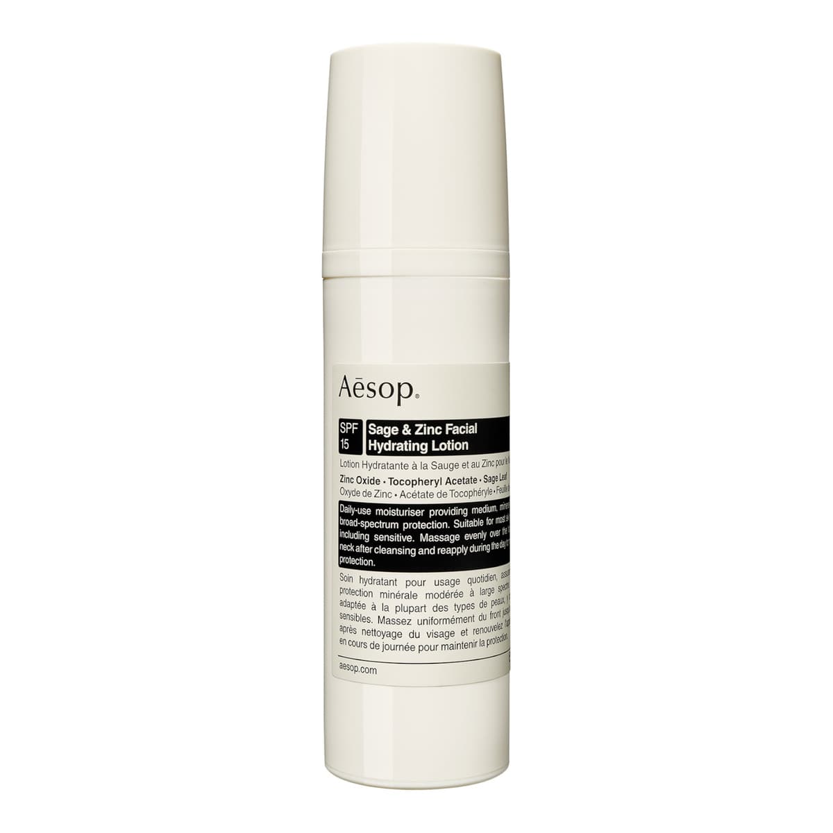 Sage and Zinc Facial Hydrating Lotion SPF15