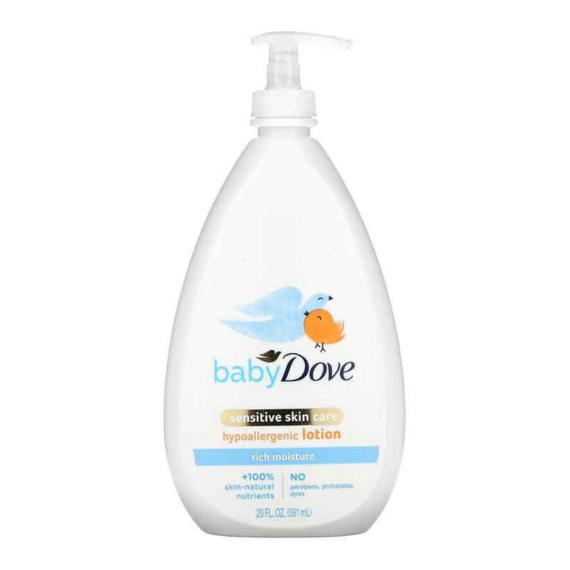 Baby, Sensitive Skin Care, Hypoallergenic Lotion, Rich Moisture