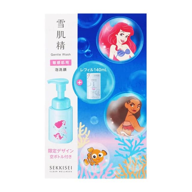 Sekkisei Disney x Save the Blue Clear Wellness Gentle Wash Limited Edition