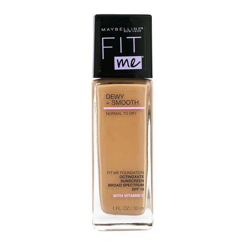 Fit Me, Dewy + Smooth Foundation, #125 Nude Beige