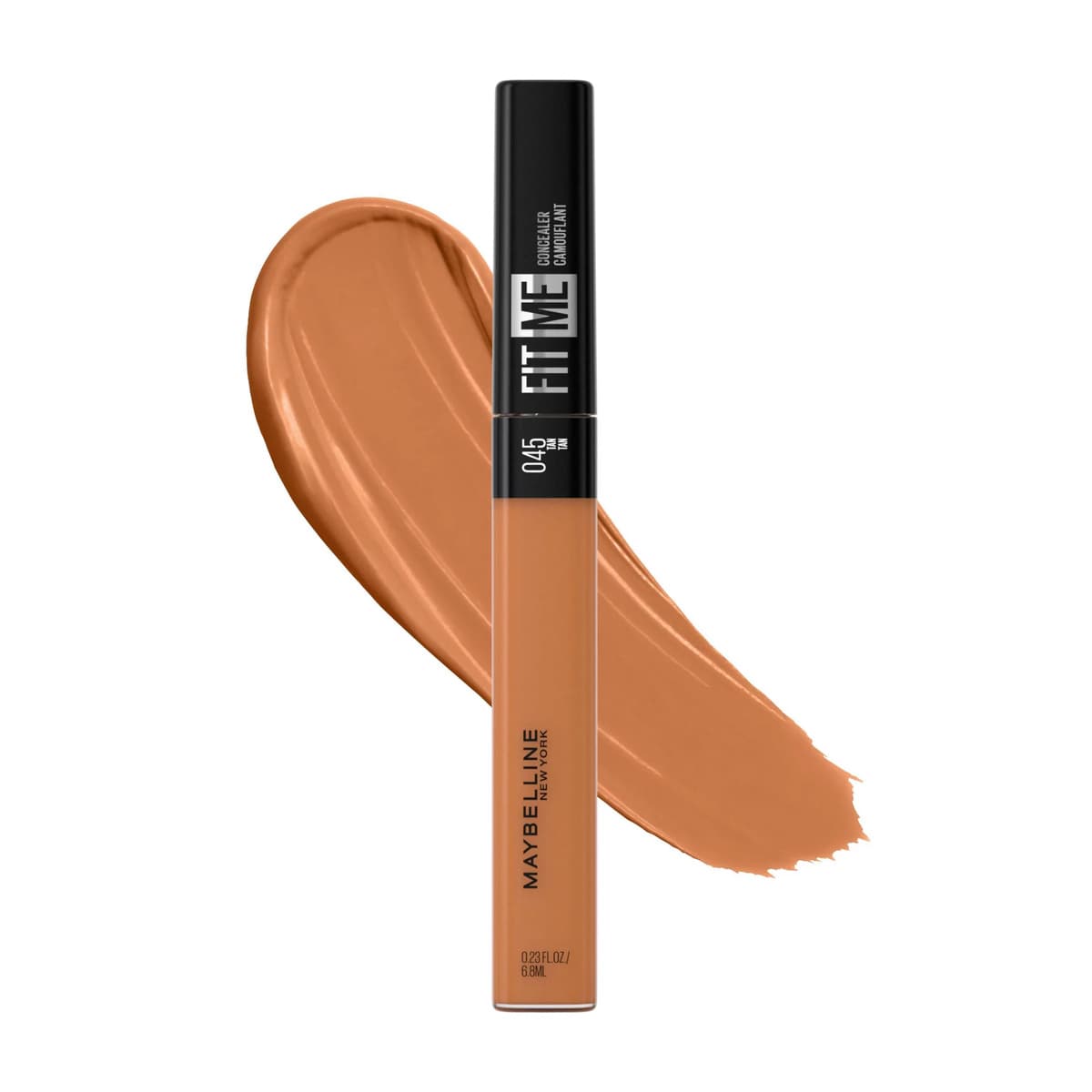 Fit Me Liquid Oil-Free, Fragrance-Free, Dermatologist Tested Concealer, #45 Toffee