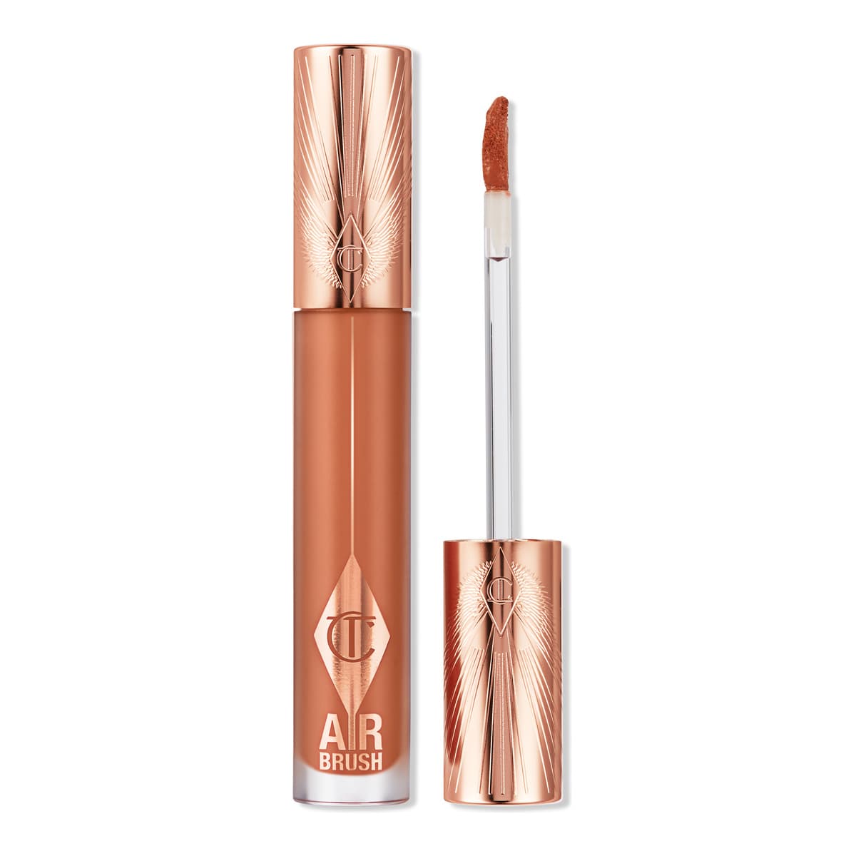Airbrush Flawless Matte Lip Blur Liquid Lipstick, Honey Blur