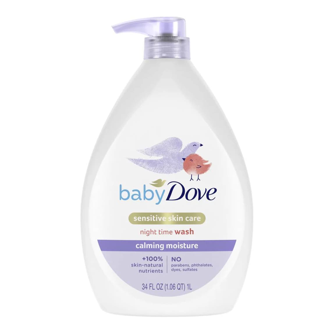 Calming Moisture Hypoallergenic Baby Wash