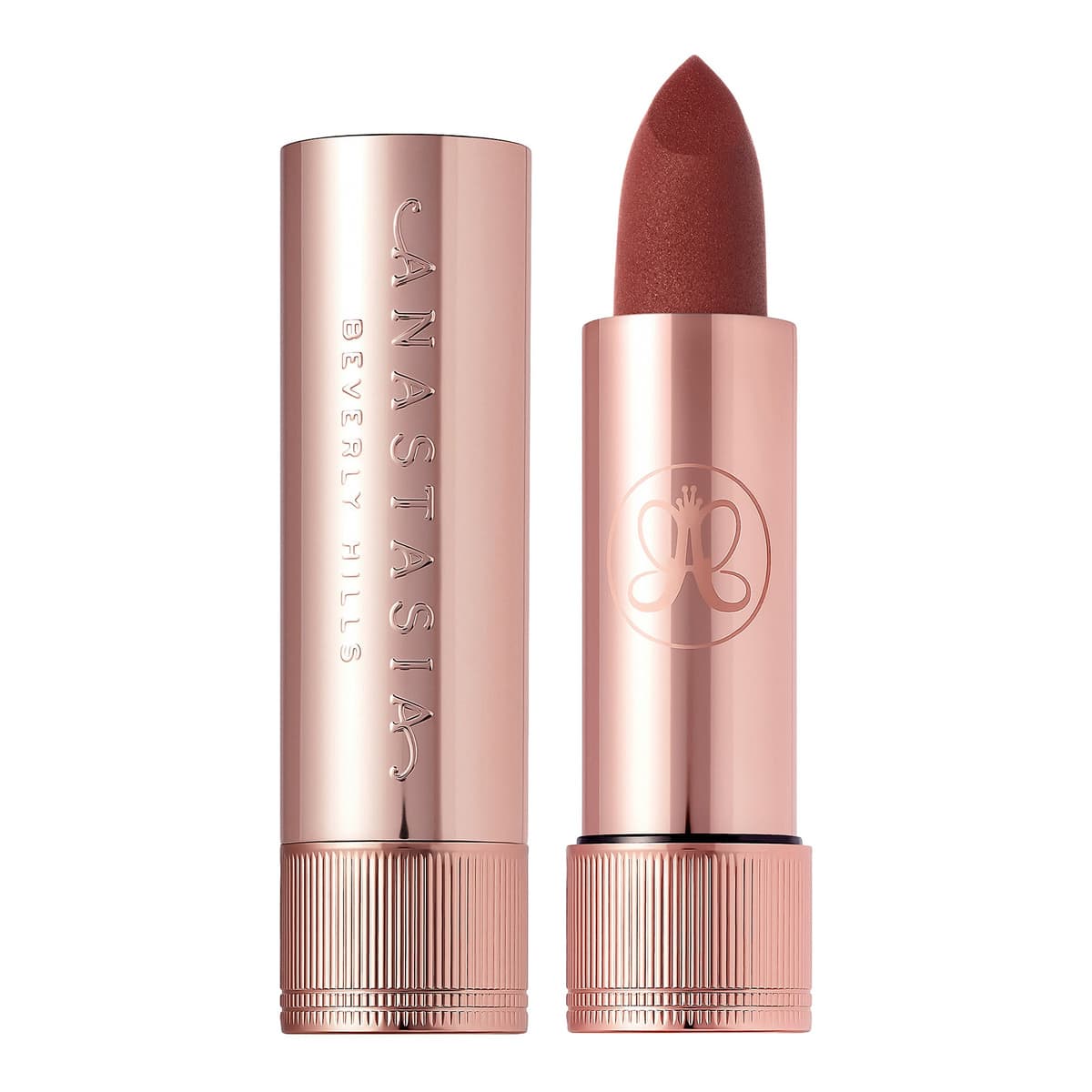 Long-Wearing Matte & Satin Velvet Lipstick, Toffee