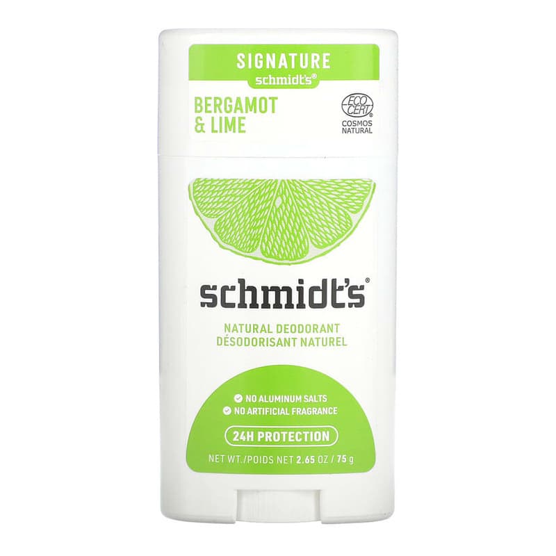 Natural Deodorant, Bergamot & Lime