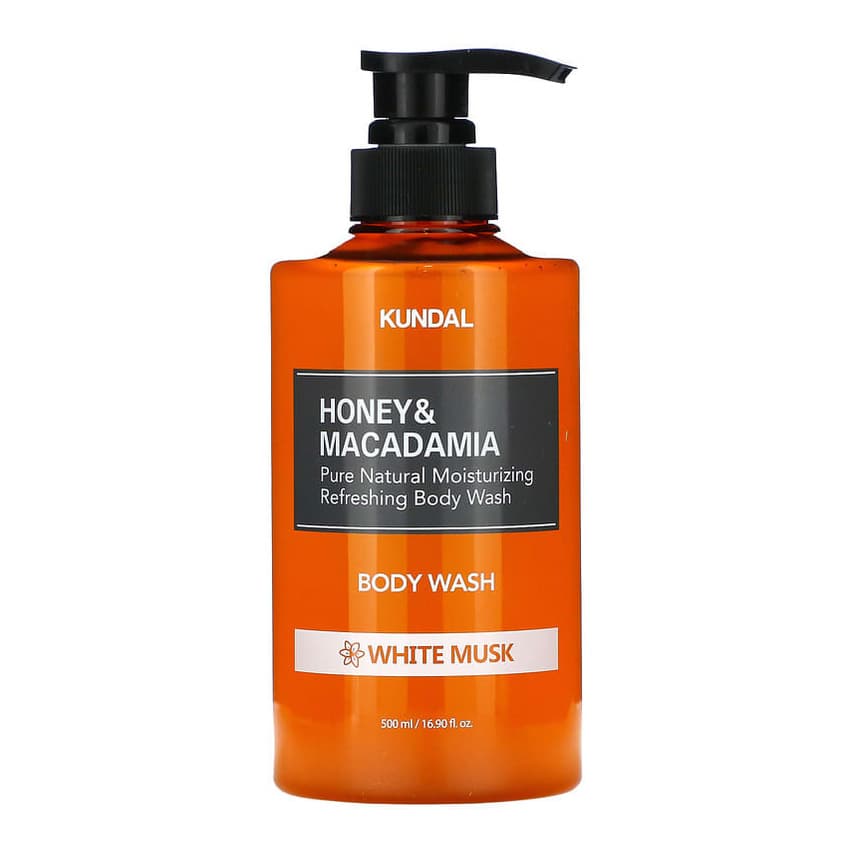 Honey & Macadamia, Body Wash, White Musk