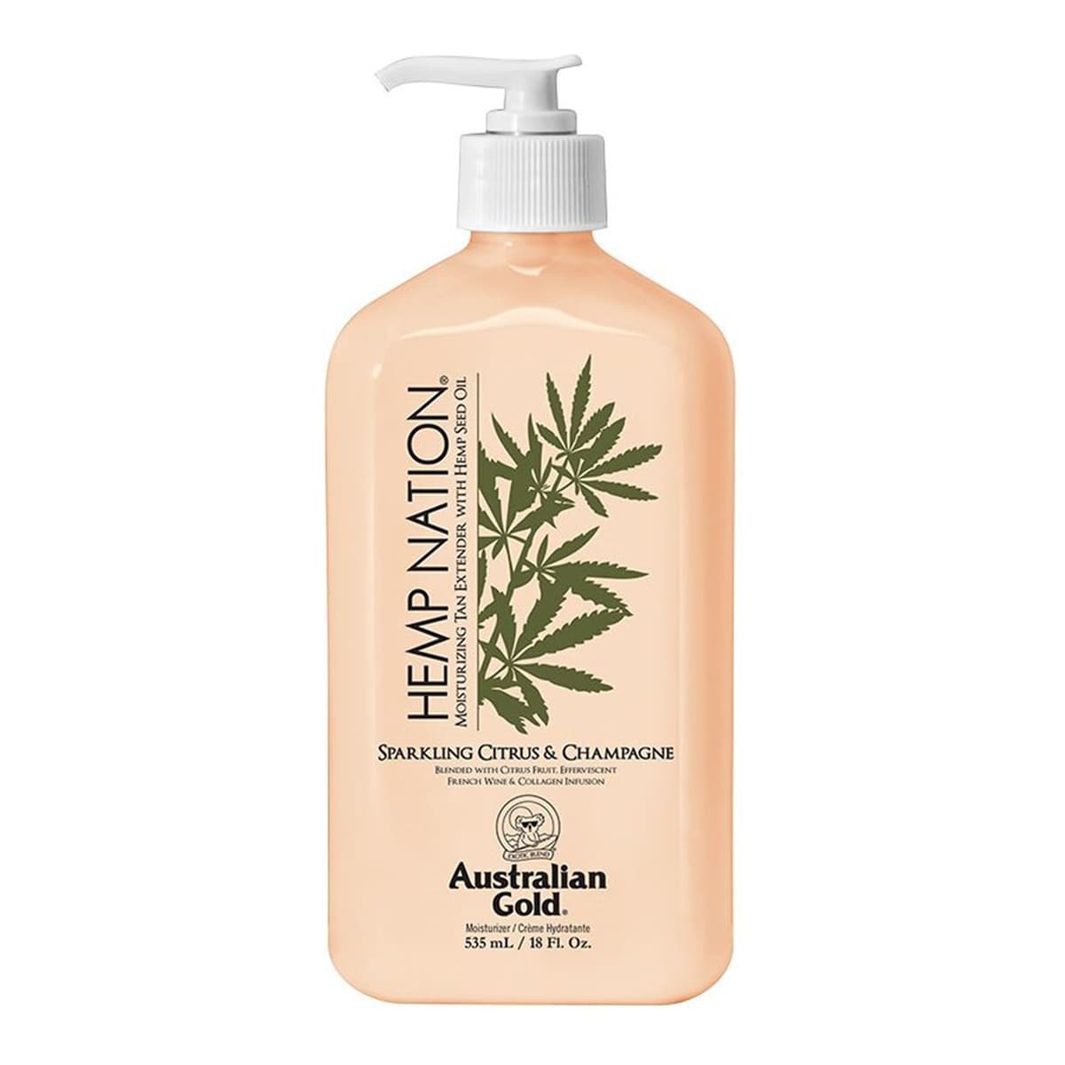 Hemp Nation Sparkling Citrus & Champagne Moisturizing Tan Extender