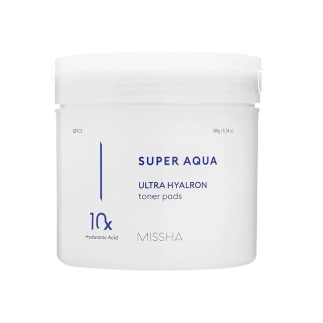 Super Aqua Ultra Hyalron Toner Pad