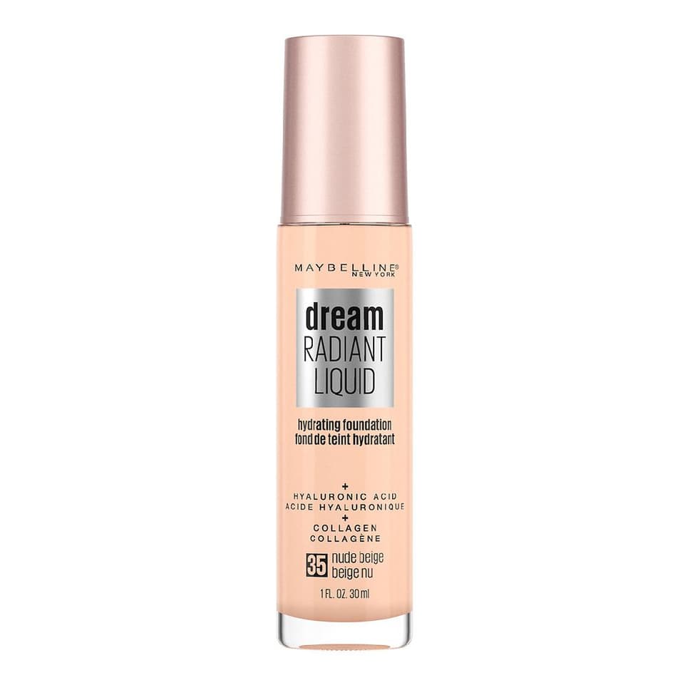Radiant Liquid Medium Coverage Hydrating Foundation, Nude Beige