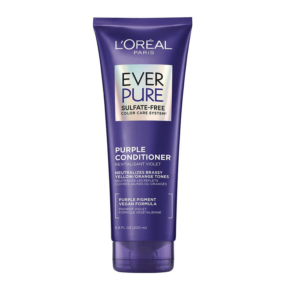 Sulfate Free Purple Conditioner for Toning Blonde and Bleached Hair