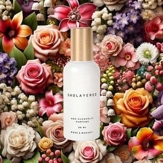 Non-Alcoholic Perfume Rose & Muguet