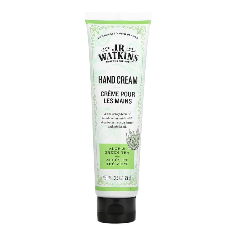 Hand Cream, Aloe & Green Tea
