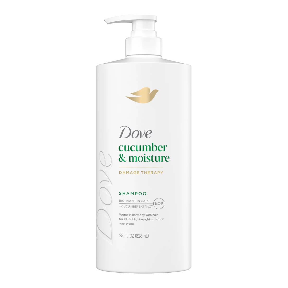 Cucumber Moisture Hair Shampoo Pump with Bio-Protein Care & Cucumber Extract