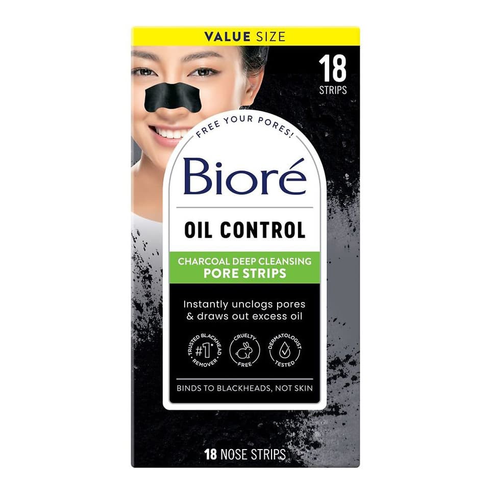 Charcoal Deep Cleansing Pore Strips