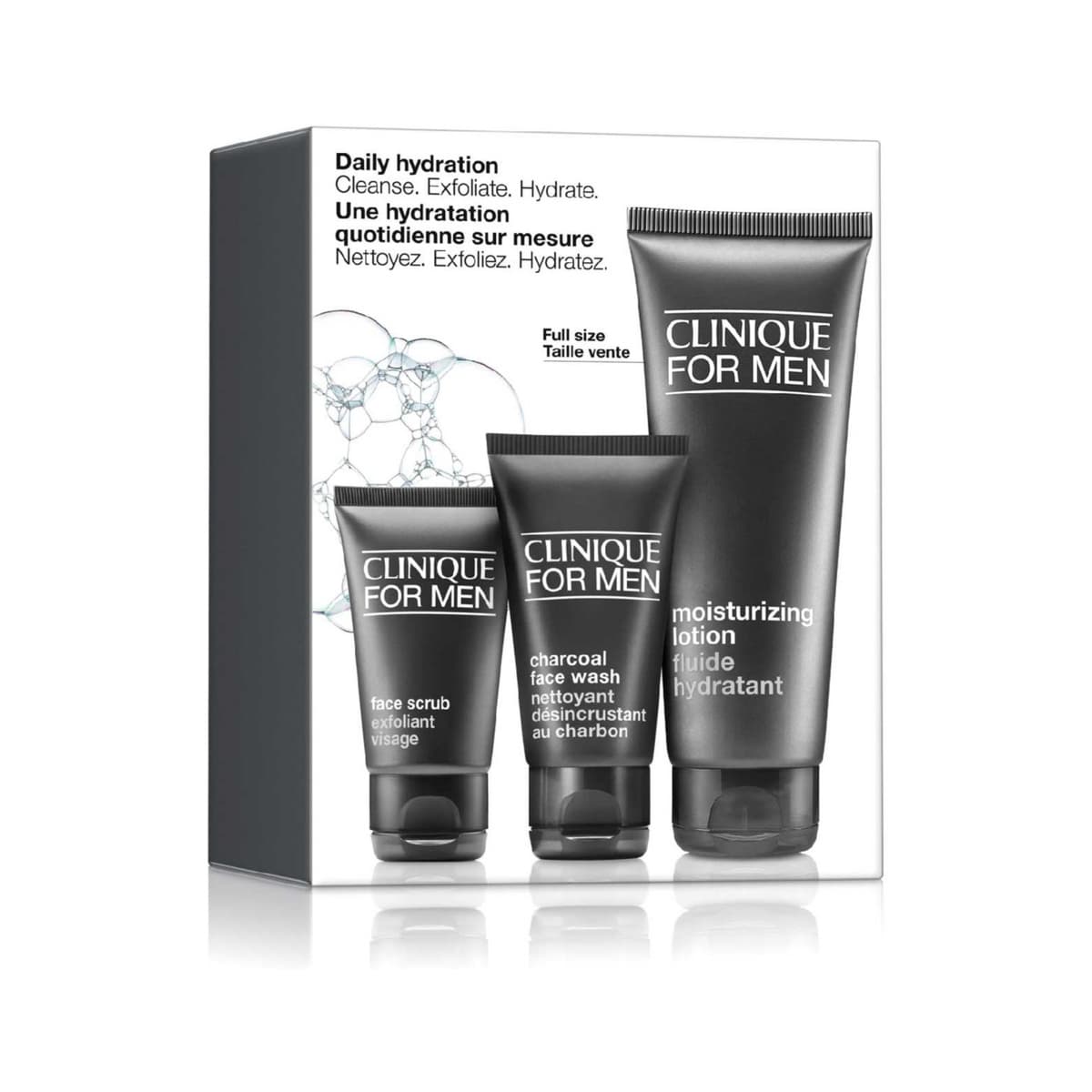 Daily Hydration: Men's Skincare Set for Normal to Dry Skin
