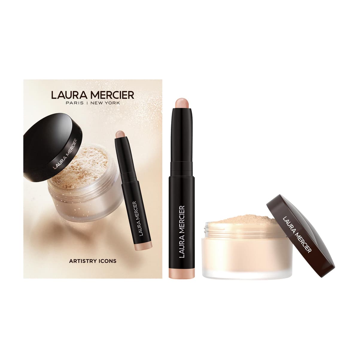 Mini Artistry Icons Loose Powder and Eyeshadow Set