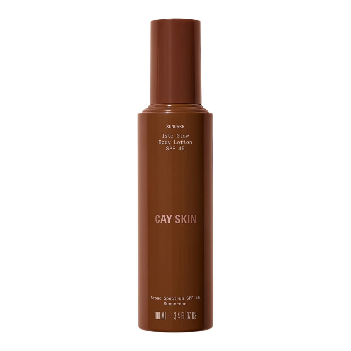 Isle Glow Body Lotion Sunscreen SPF 45 with Sea Moss and Cocoa Seed Butter