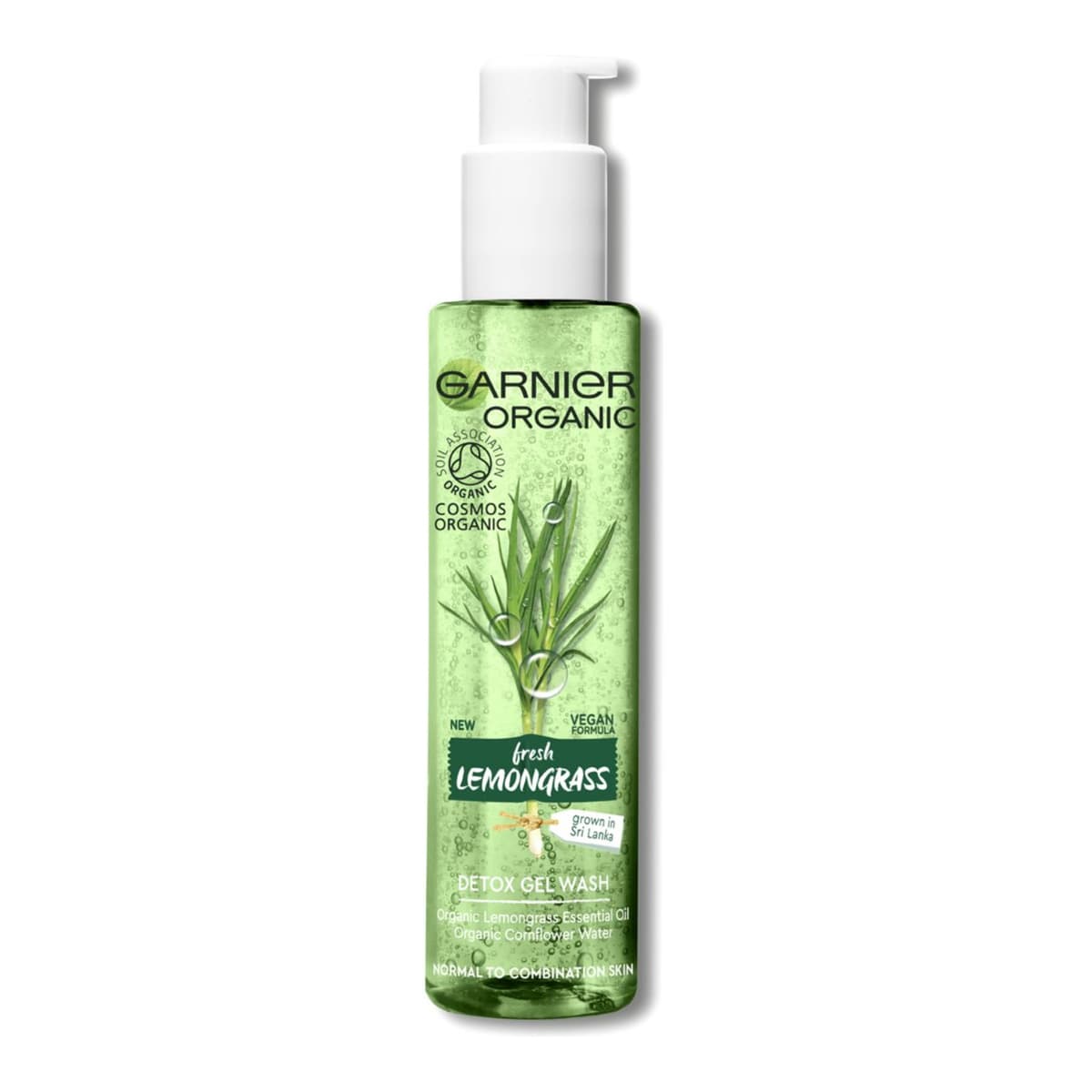 Organic Lemongrass Detox Gel Face Wash