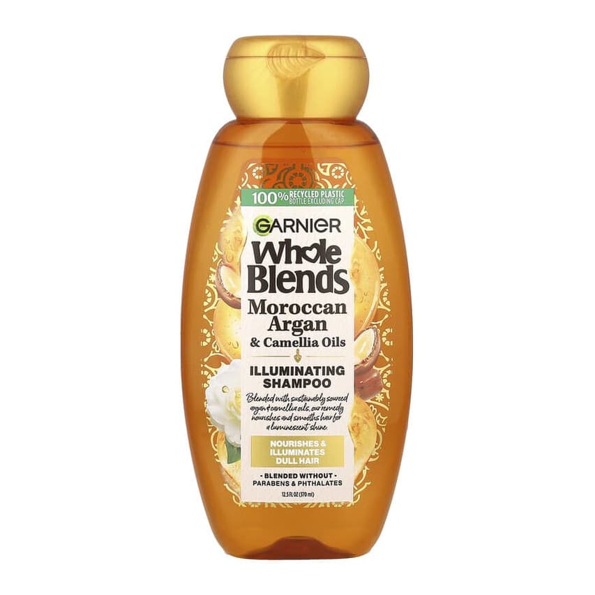 Whole Blends, Illuminating Shampoo, Moroccan Argan & Camellia Oils