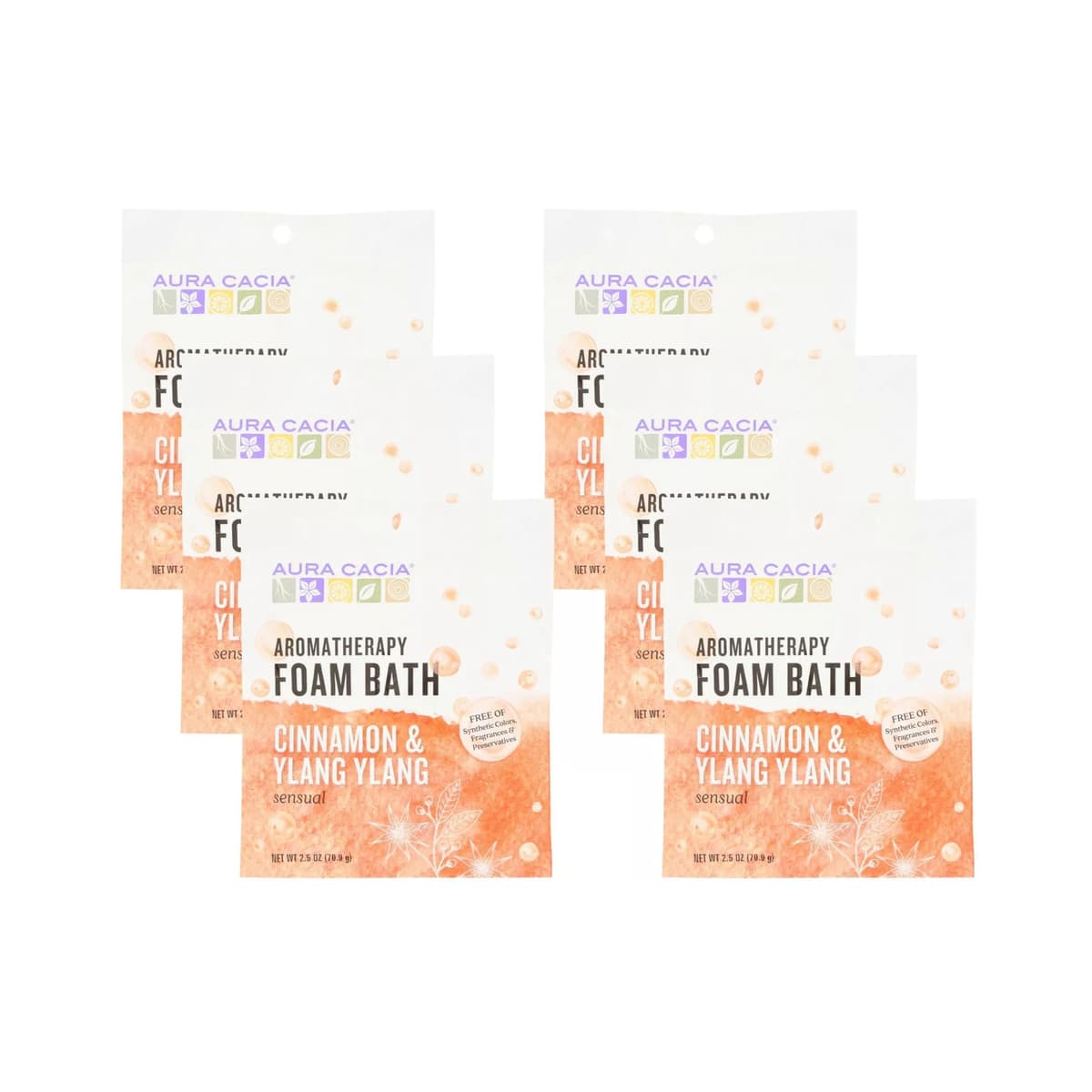 Cinnamon and Ylang Ylang Aromatherapy Foam Bath