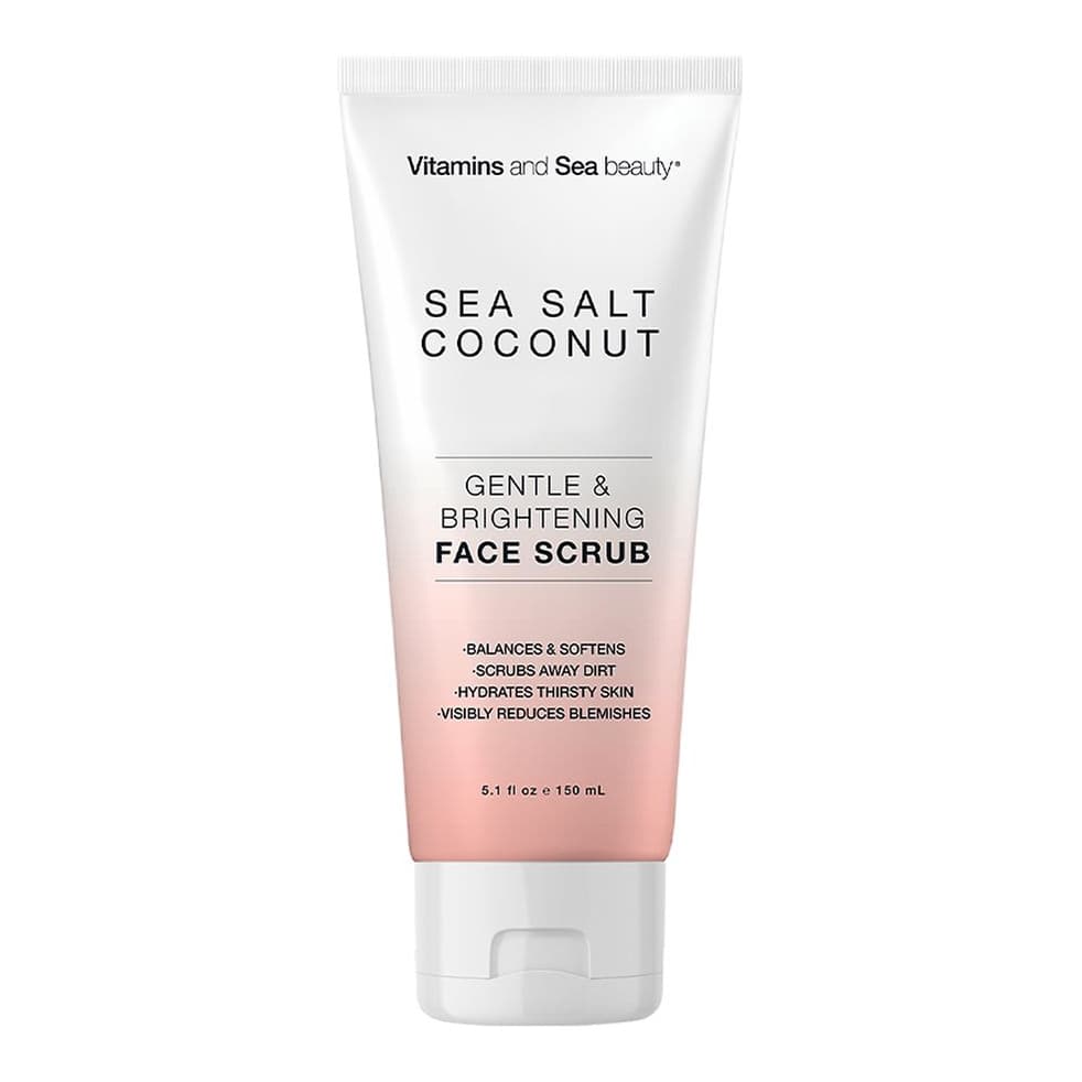 Sea Salt and Coconut Gentle & Brightening Face Scrub