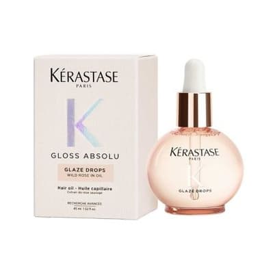 Kérastase Gloss Absolu Glaze Drops Hair Oil with Wild Rose