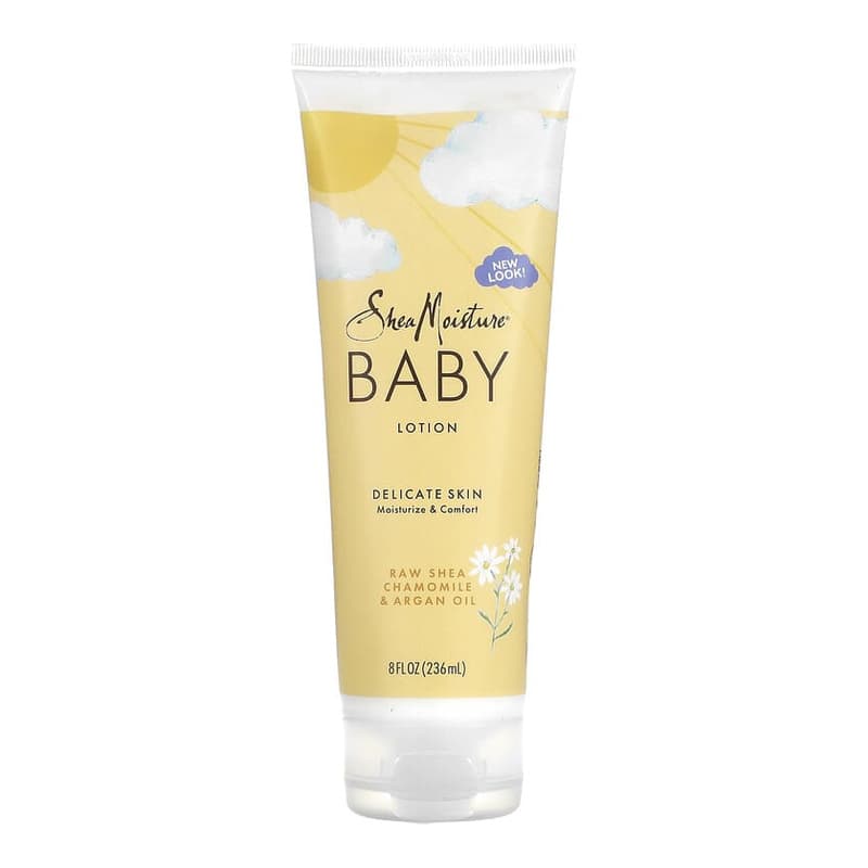 Baby Lotion, Delicate Skin, Raw Shea Chamomile & Argan Oil
