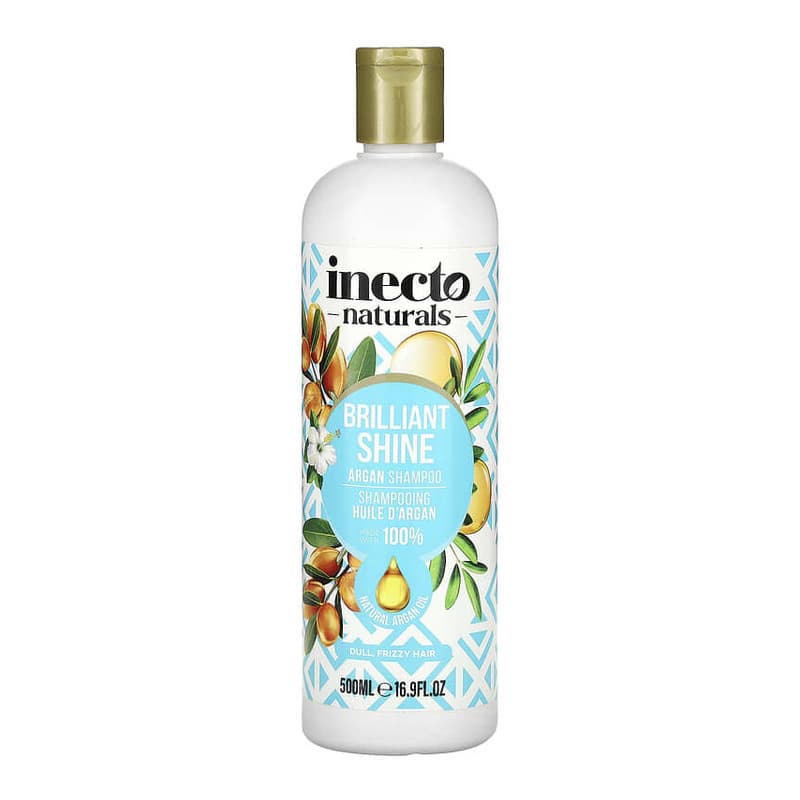 Naturals, Brilliant Shine Argan Shampoo, Dull & Frizzy Hair