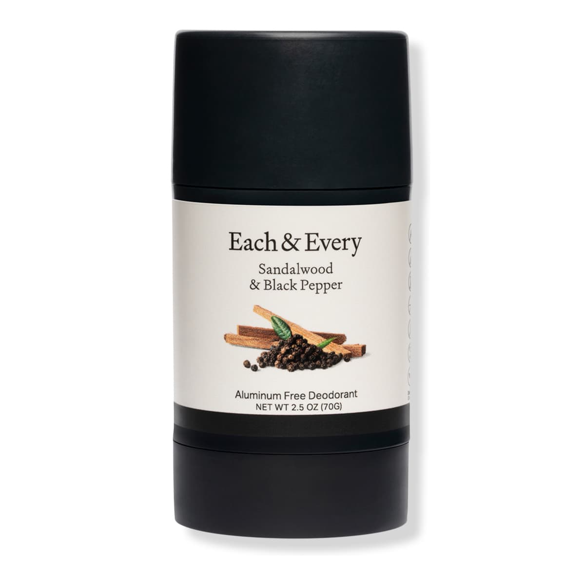 Sandalwood & Black Pepper Worry Free Natural Deodorant