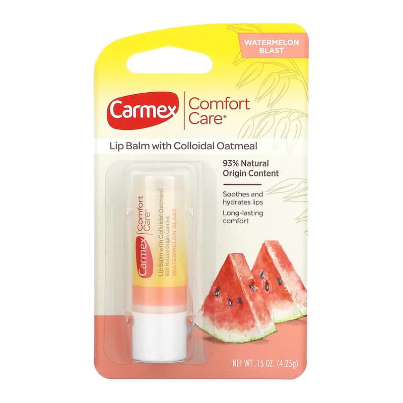 Comfort Care, Colloidal Oatmeal Lip Balm, Watermelon Blast