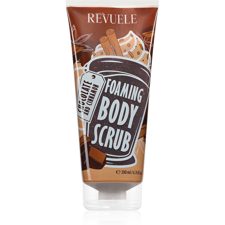 Foaming Body Scrub Chocolate and Cinnamon