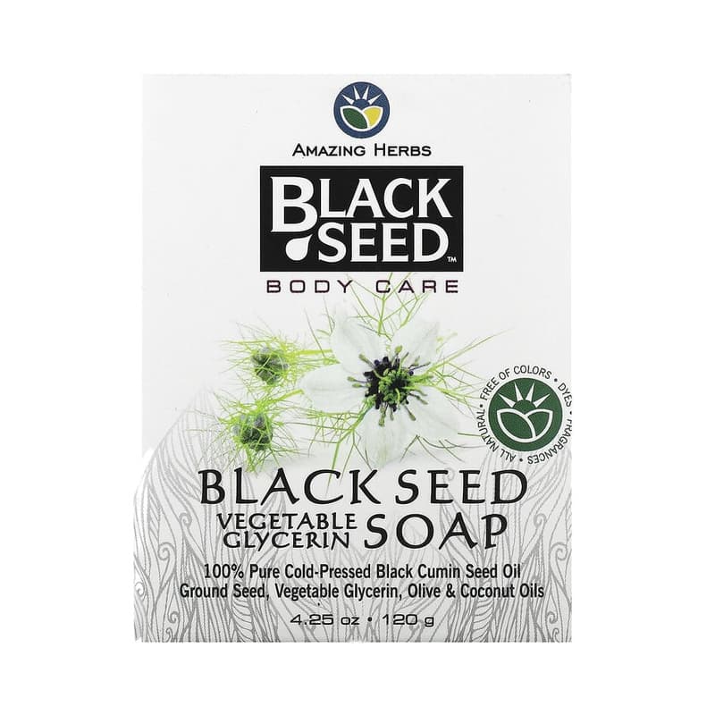 Black Seed, Body Care, Vegetable Glycerin Bar Soap