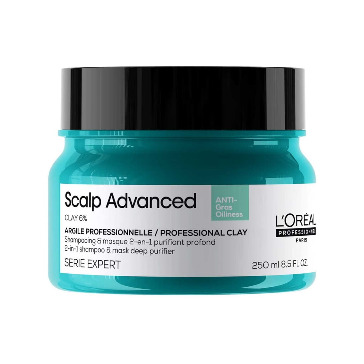 L’Oréal Professionnel Serie Expert Scalp Advanced Anti-Oiliness 2-in-1 Deep Purifier Clay Mask For Oily Hair