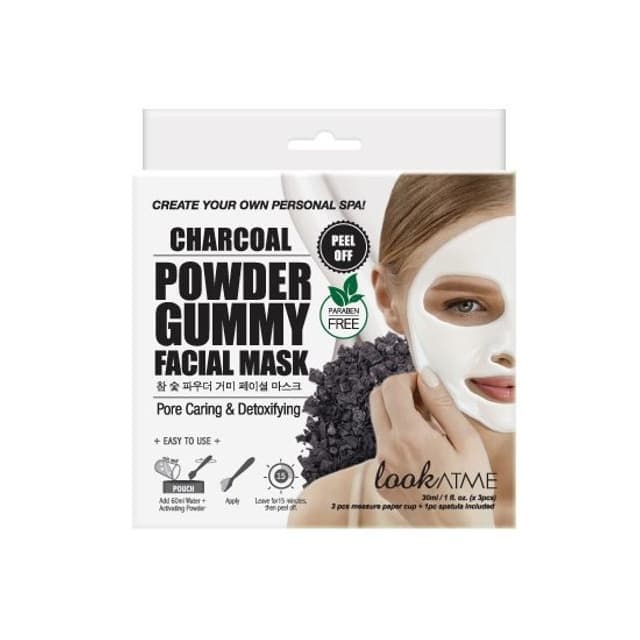 Powder Gummy Facial Mask Charcoal
