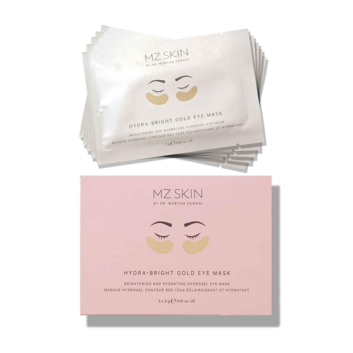 Hydra-Bright Gold Eye Mask