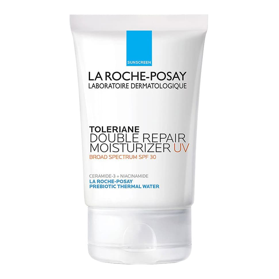 Face Moisturizer UV, Toleriane Double Repair Oil-Free Face Cream with SPF 30