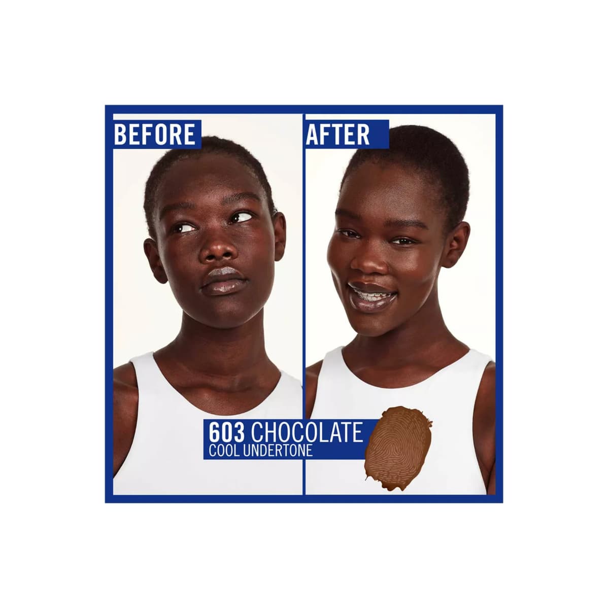 Match Perfection Foundation SPF 20, #603 Chocolate
