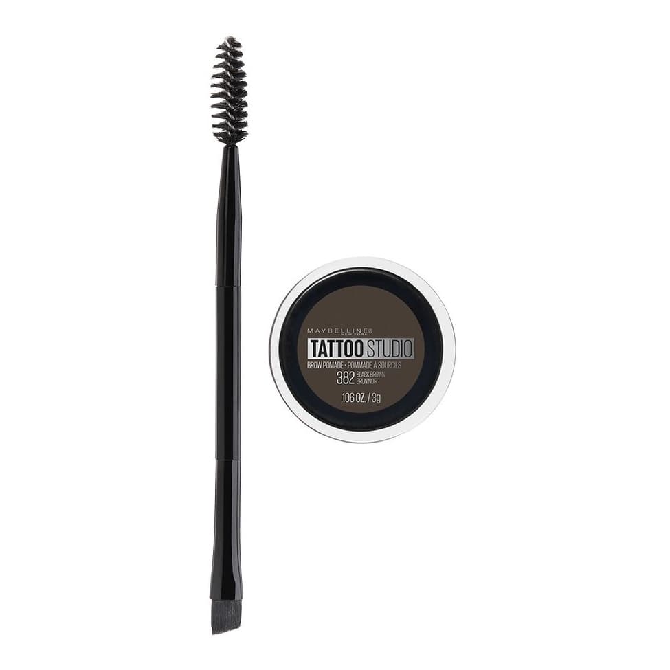 Brow Pomade Eyebrow Makeup, Black Brown