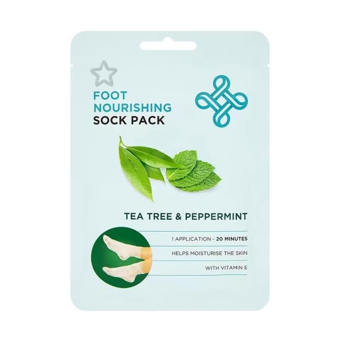 Tea Tree and Peppermint Foot Mask & Foot Socks