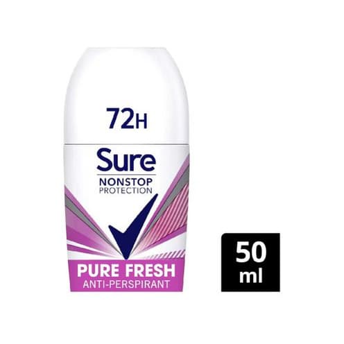 Women Nonstop Pure Fresh Antiperspirant Deodorant Roll On