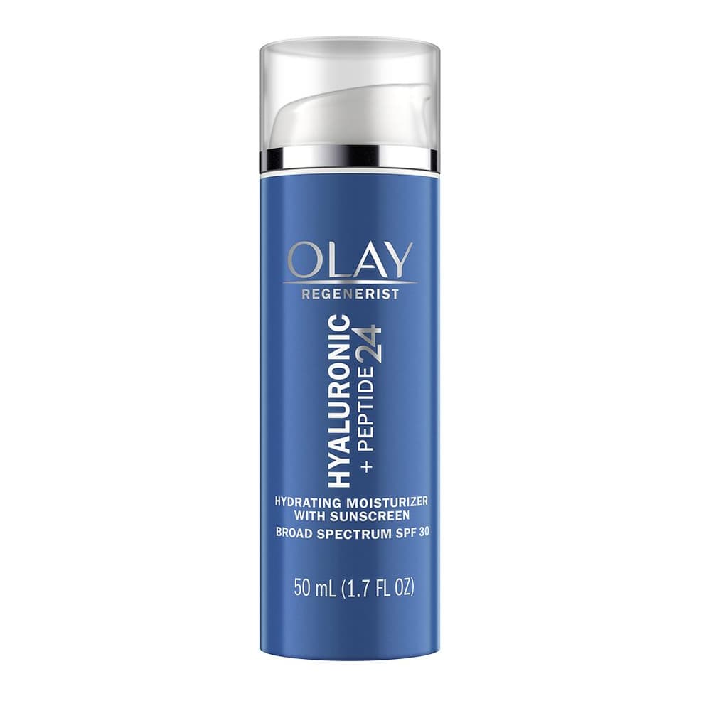 Hyaluronic + Peptide 24 Face Moisturizer, SPF 30