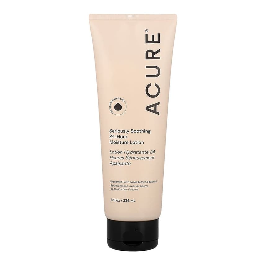 Seriously Soothing 24hr Moisture Lotion, For Dehydrated Skin, Unscented