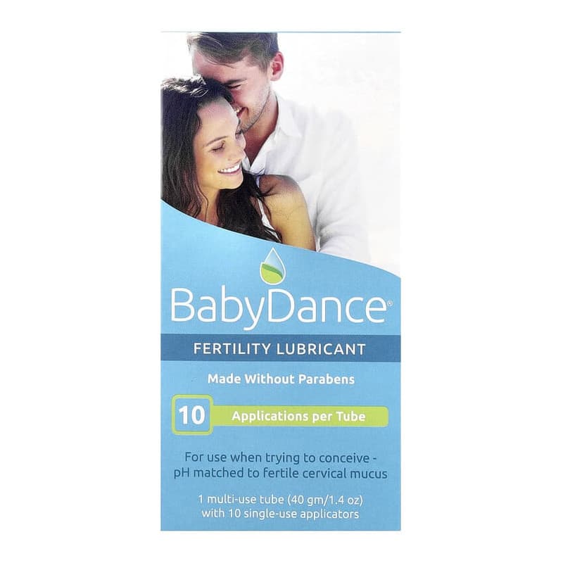 Baby Dance, Fertility Lubricant, 1 Multi-Use Tube with 10 Single-Use Applicators