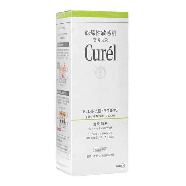 Curel Sebum Trouble Care Foaming Wash