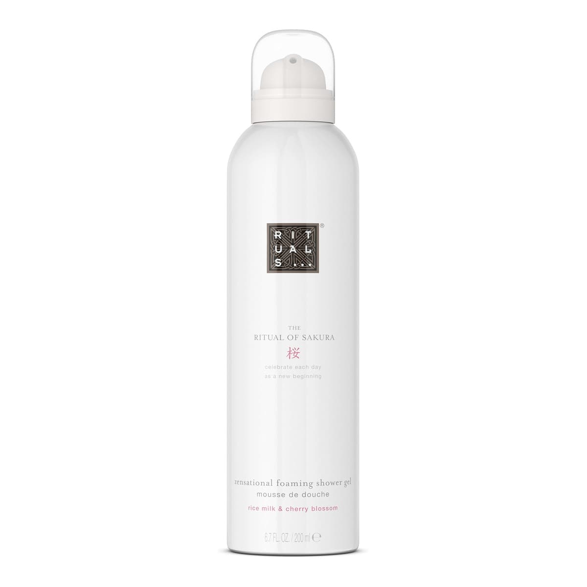 The Ritual of Sakura Floral Cherry Blossom and Rice Milk Sakura Foaming Body Wash