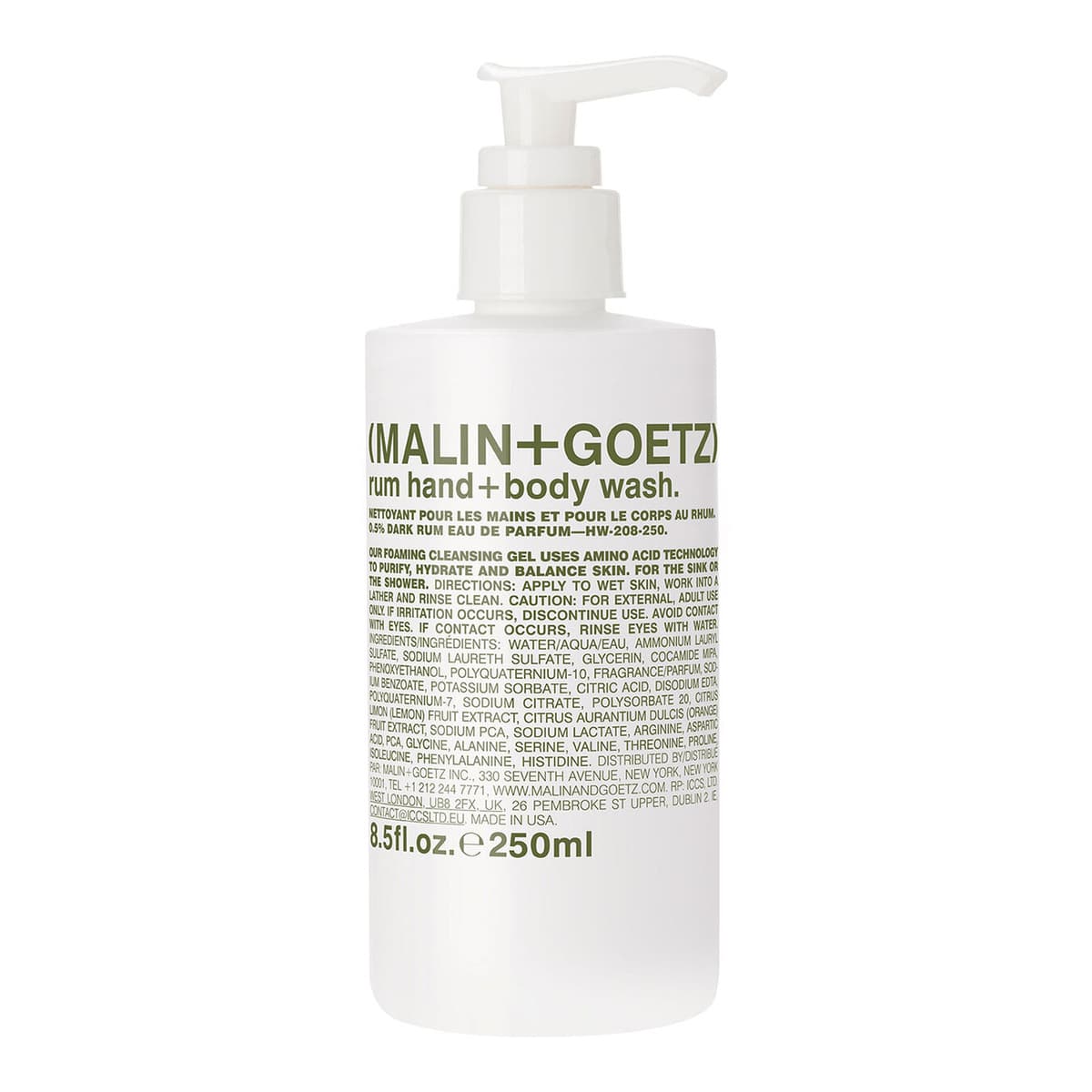 Rum Hand and Body Wash
