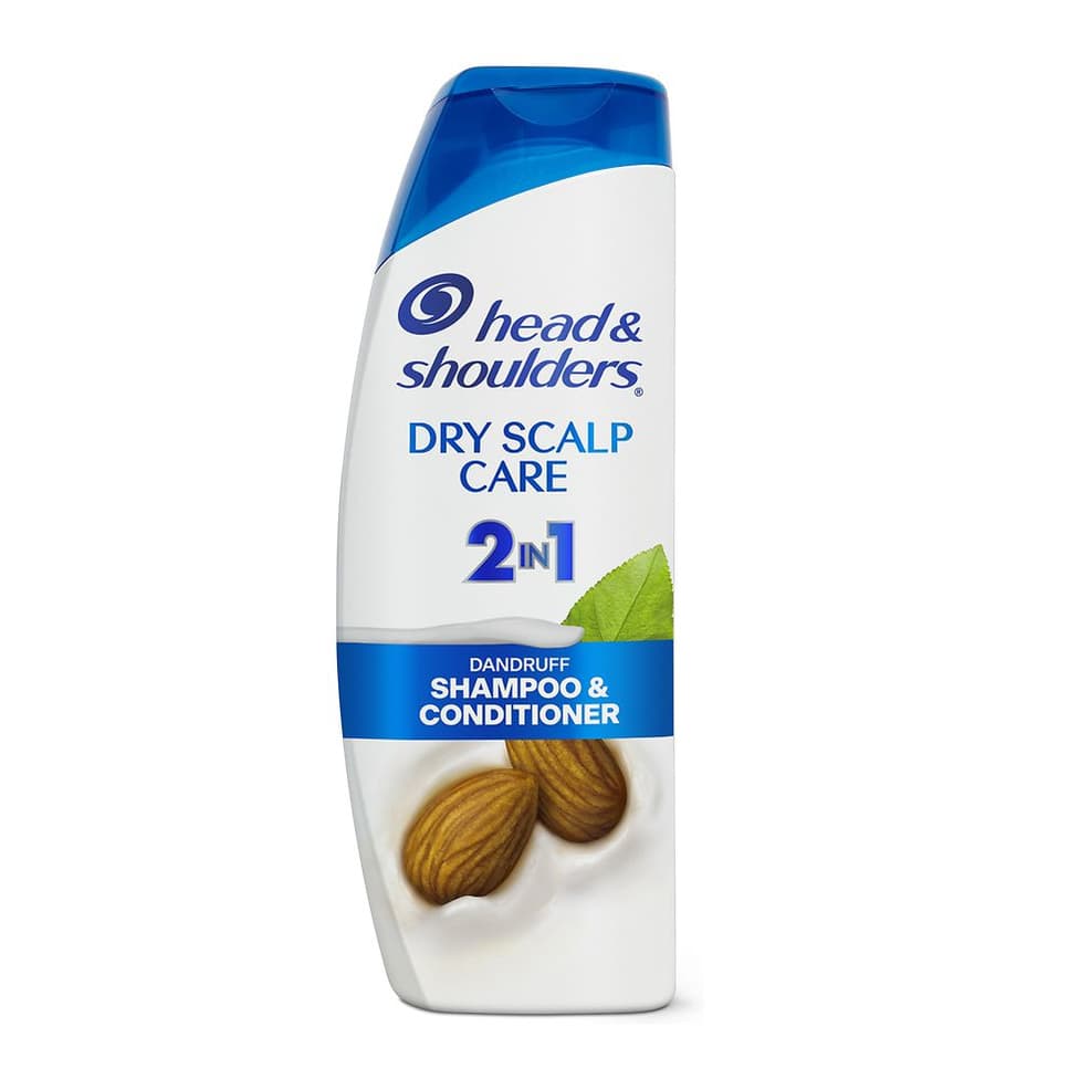 2 in 1 Dandruff Shampoo and Conditioner, Anti-Dandruff Treatment Almond Oil