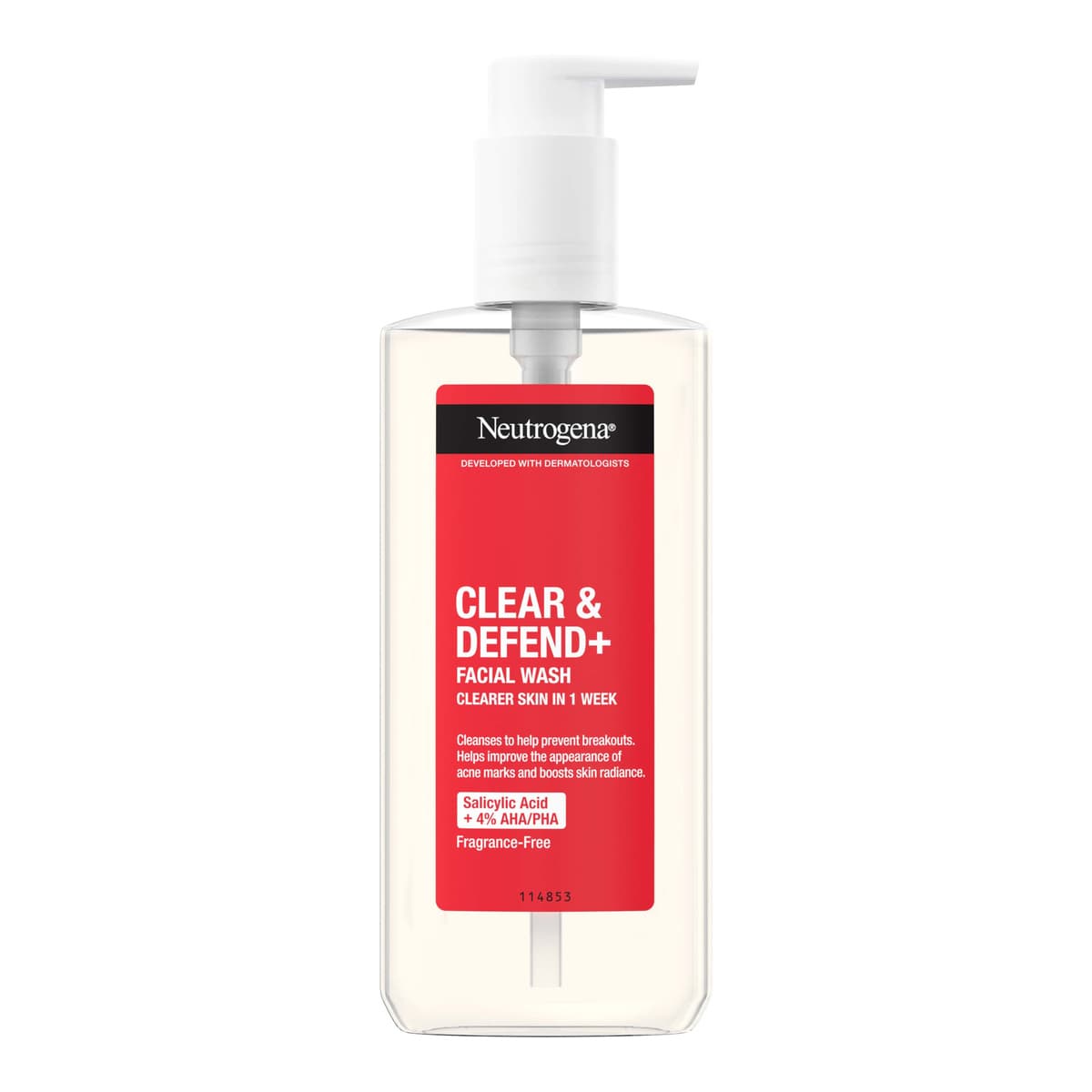 Clear and Defend Plus Facial Wash