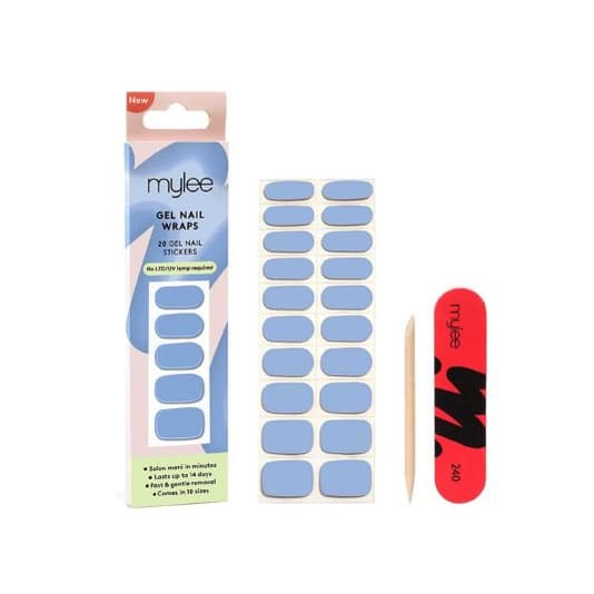 Gel Nail Wraps Once in a Blue Moon x20 Wraps